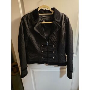 white house black marker zip up circus style jacket